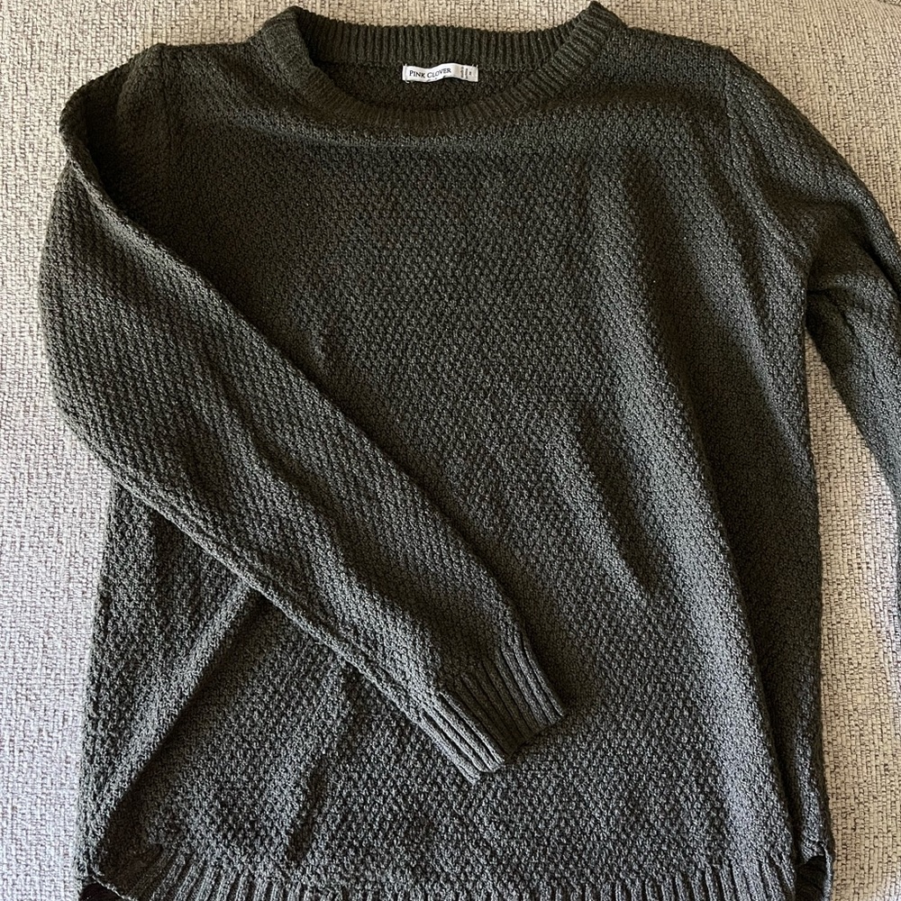 Pink Clover sweater